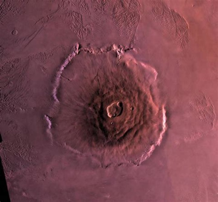 Explore Olympus Mons, The Tallest Mountain In The Solar SystemE