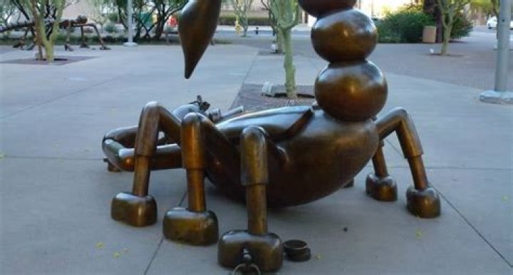 His Sculptures Are Familiar To New Yorkers But His Past Isn't