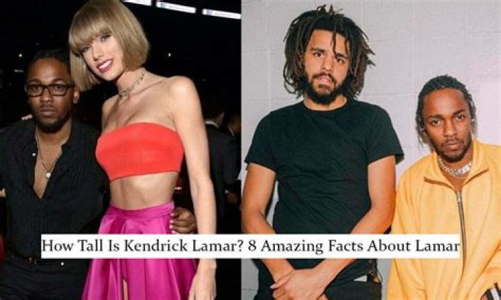 How tall is Kendrick Lamar