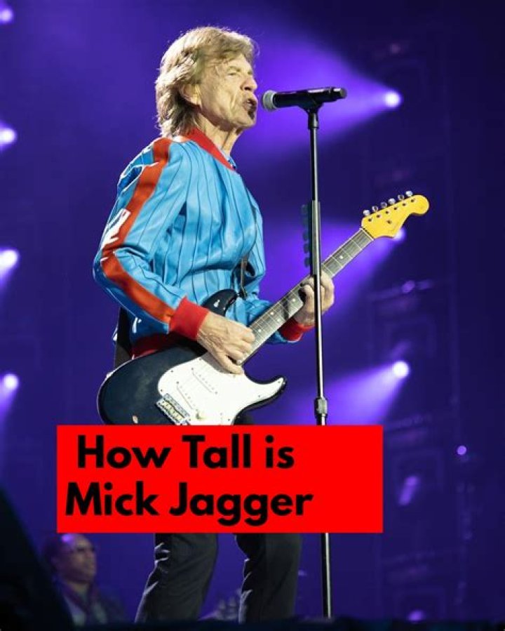 How tall is Mick Jagger