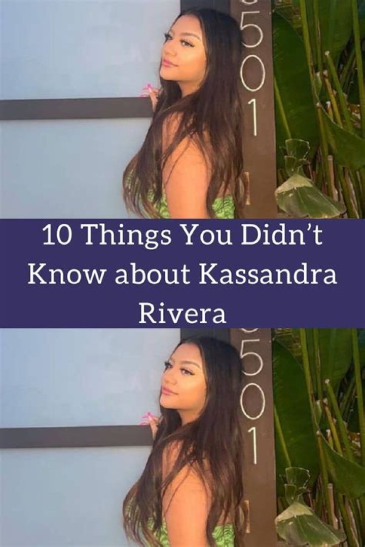 Kassandra Rivera – Celebsgraphy