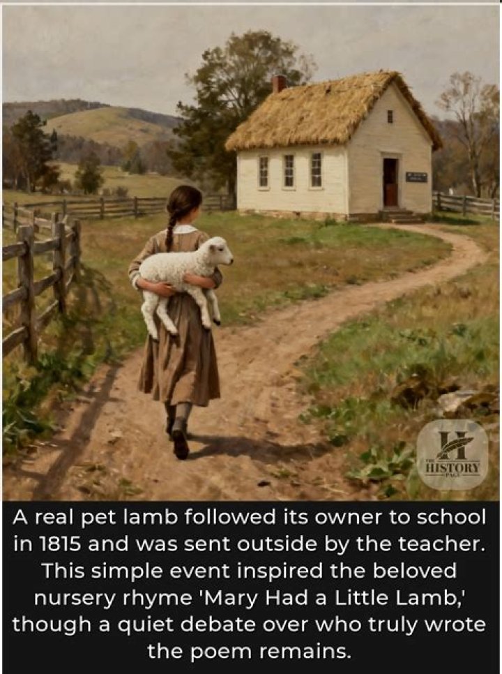 Mary Sawyer And The True Story Of 'Mary Had A Little Lamb'