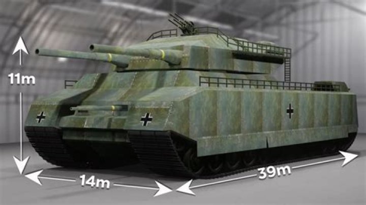 The Story Of The Landkreuzer P. 1000 Ratte, Hitler's 1,000 Ton Super Tank