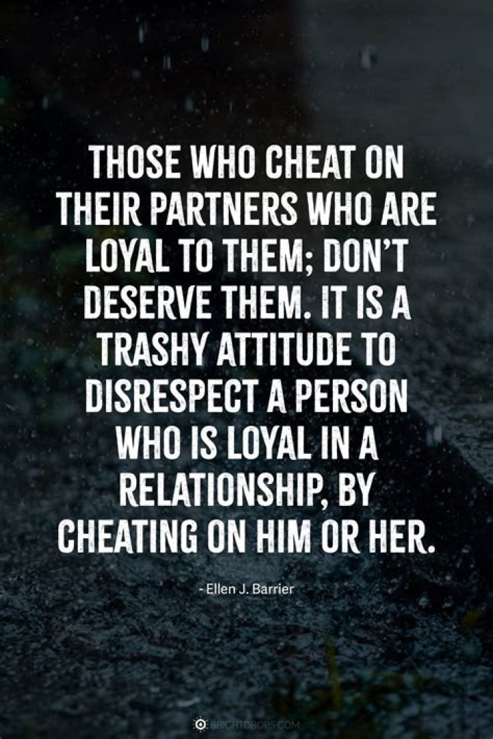 Was He The One That Cheated On Her?
