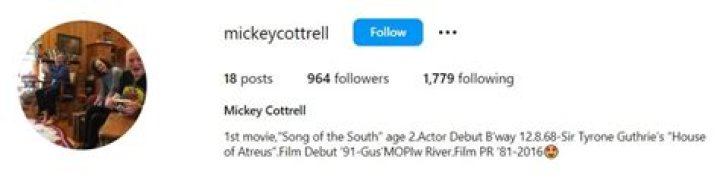 Who Was Mickey Cottrell? Wiki, Biography, Age, Wife, Family, Death Cause & Obituary